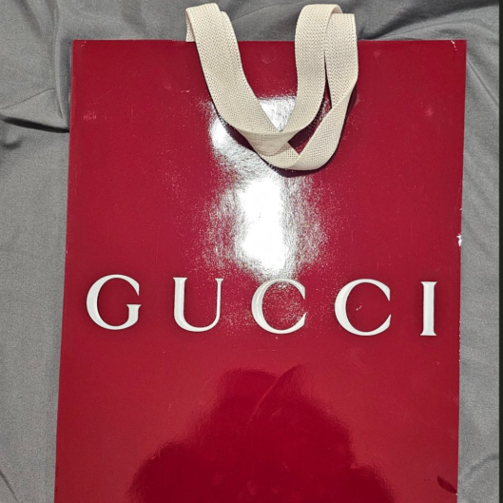 Authentic New Gucci Gift Shopping Bag Authentic New Gucci Gift Shopping Bag